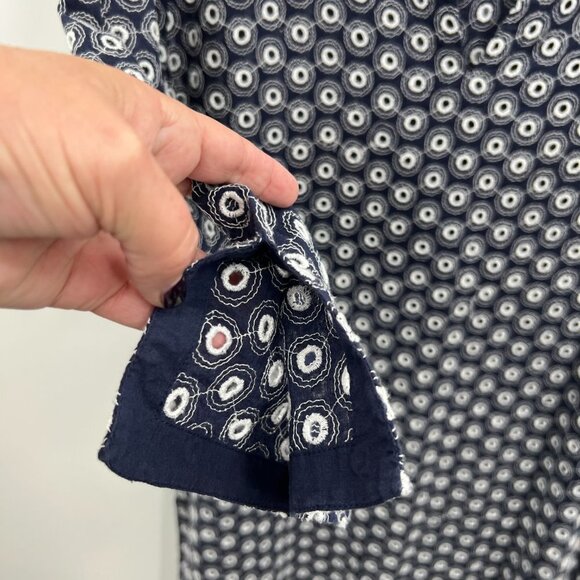 Talbots eyelet Swimsuit cover up. Size Medium - Picture 4 of 7